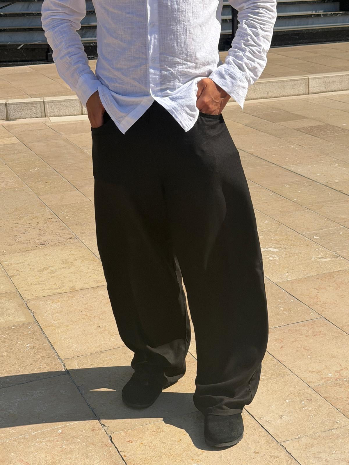 Pantalone Balloon di Lino Uomo | Gemelli Shop