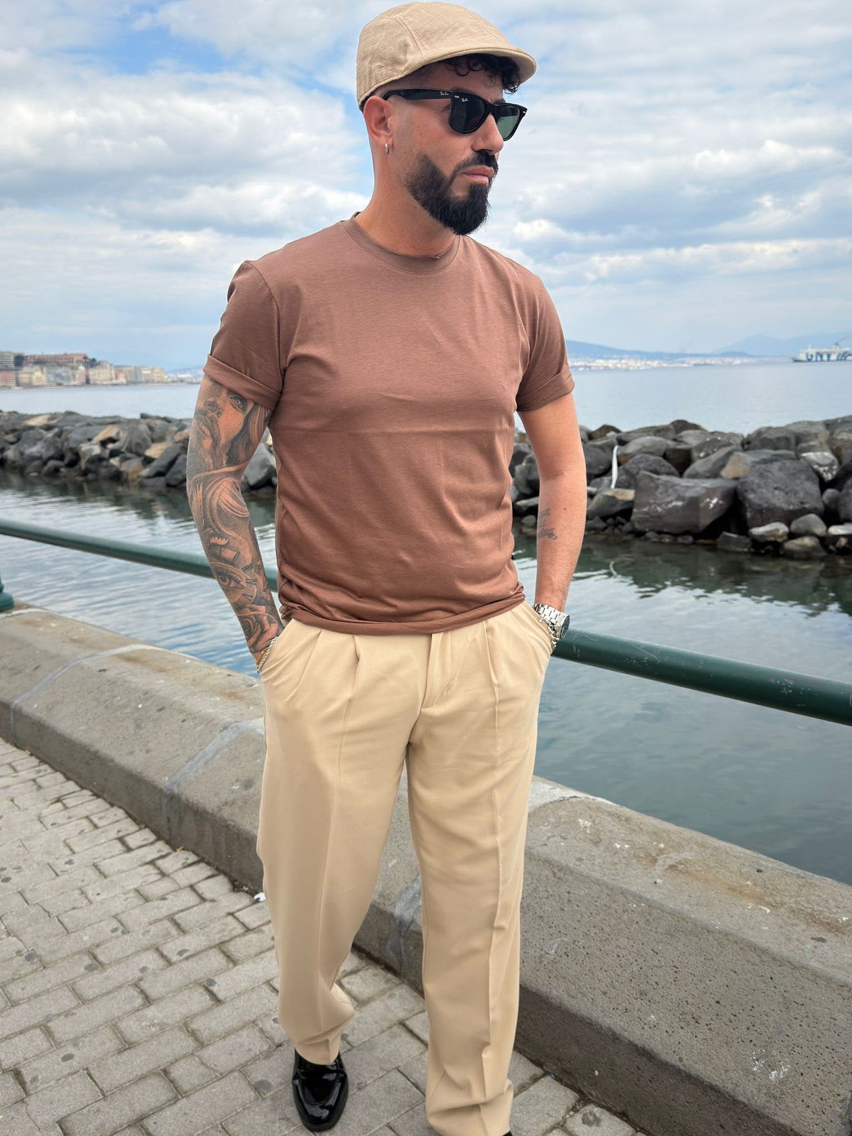 T-Shirt Girocollo Uomo in Cotone | Gemelli Shop