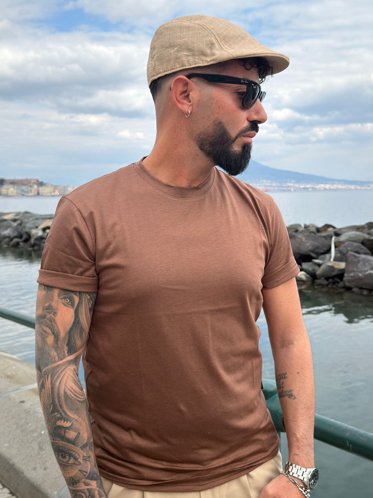 T-Shirt Girocollo Uomo in Cotone | Gemelli Shop
