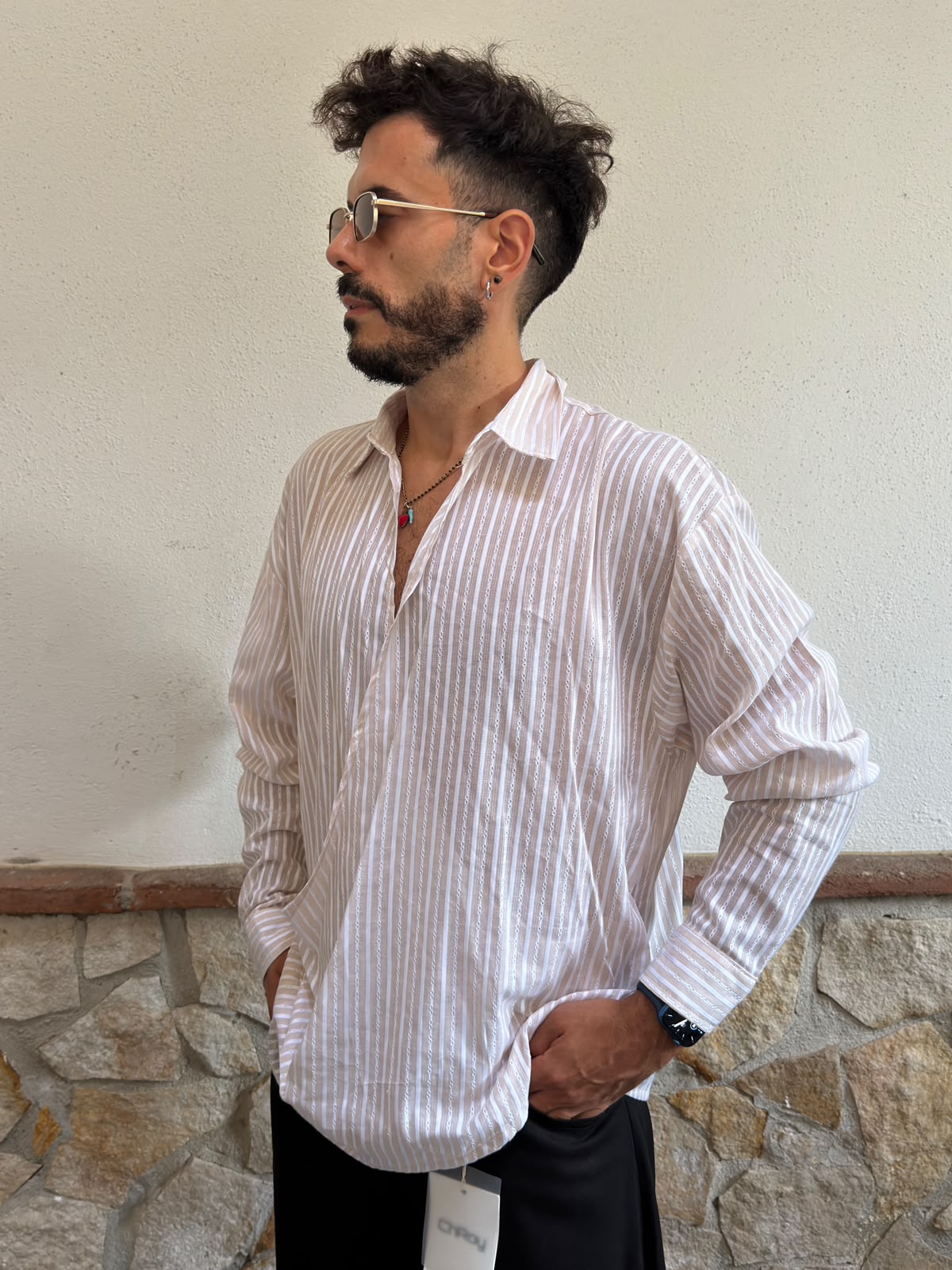 Camicione Oversize Uomo | Comfort Assoluto | Gemelli Shop | 100% cotone
